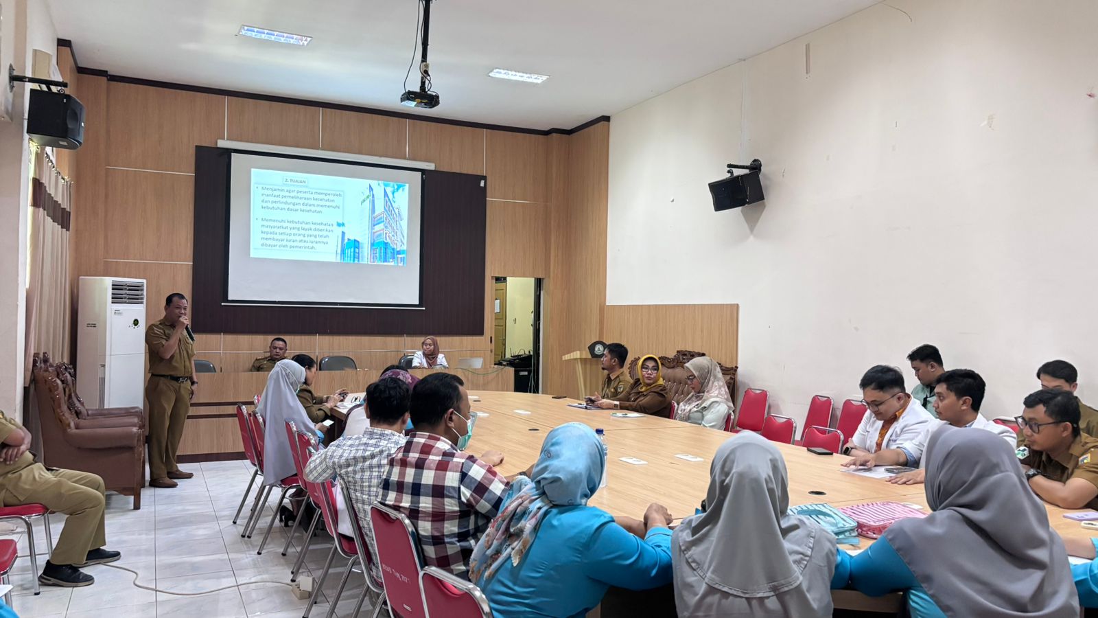 Rapat Penguatan Kapasitas Pemahaman Terkait Klaim BPJS di RSUD Undata